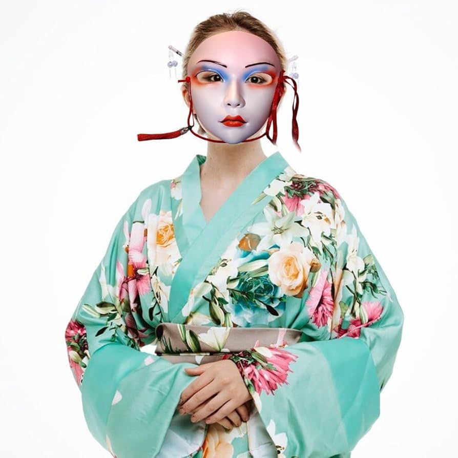 KABUKI AGE VTG Taste Setter By Sigma Japan Kabuki mask Angry Face White