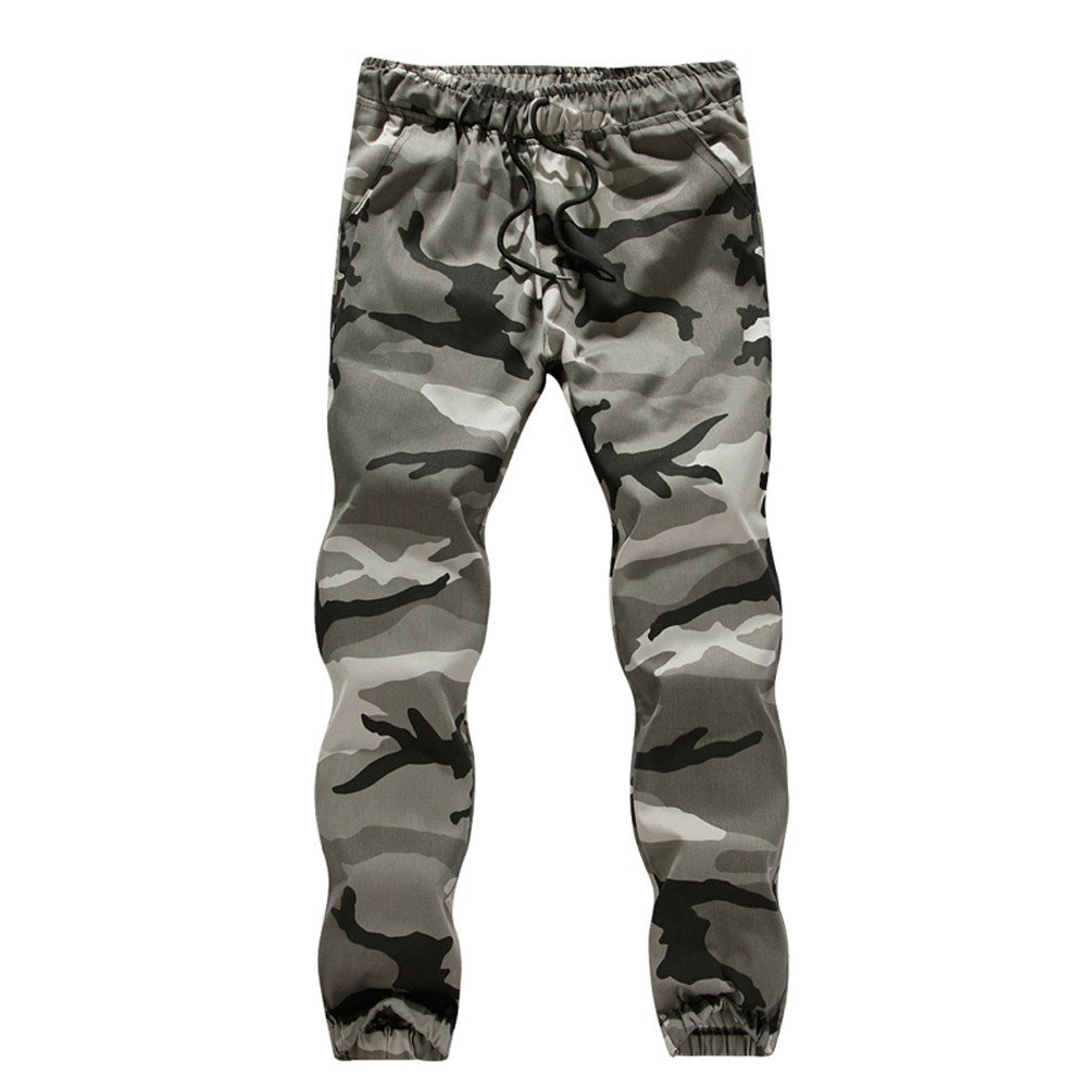 Camo Pants Casual Harem Pants Mens Cotton Mens Casual Jogger Camo