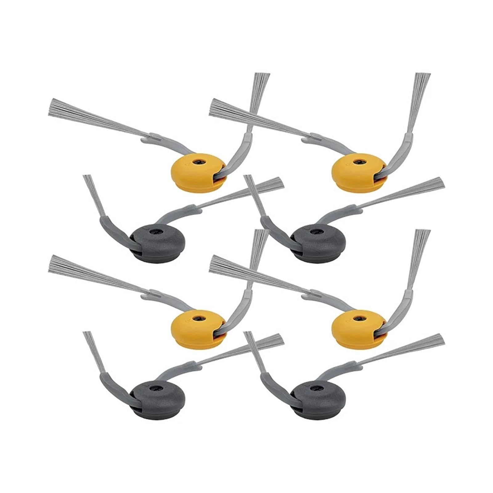 ZKERFBVC ,Compatible For Roborock,Qrevo Curv 2 Flow P20 sweeping machine robot Vacuum Cleaner spare parts Side Brush(8pcs)