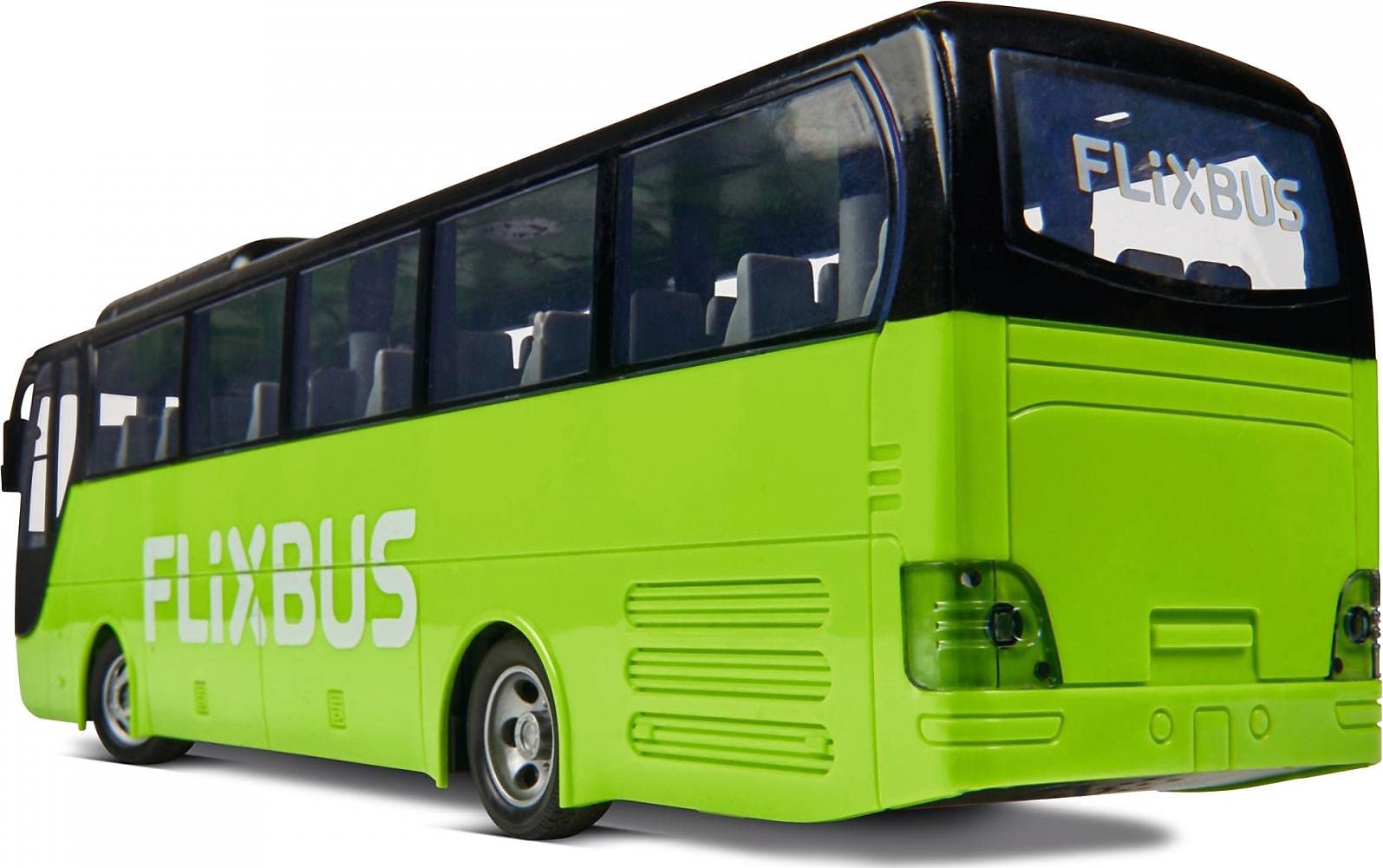 Carson 500907342 FlixBus 2.4GHz - 100% Listo para Conducir, autobús de Juguete, Coche de Juguete, Coche teledirigido, para niños a Partir de 8 años, Tiempo de conducción Aprox. 60 min.
