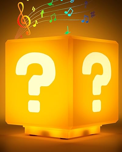 Miniatura 1 de Super Bros - Juguetes para niños de 4 a 6 años, luz nocturna para niños con efectos de sonido de juego, lámpara de ilusión, decoración de