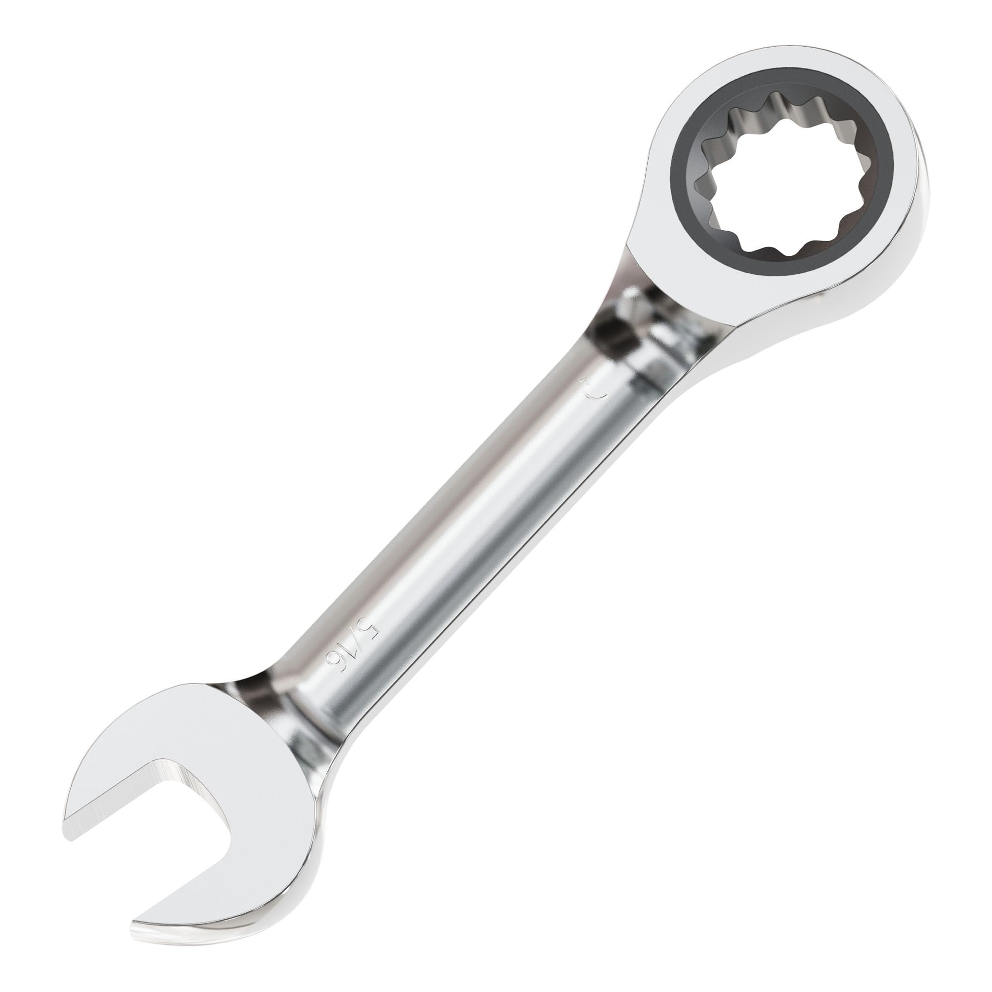 Sourcing Map Clé Mixte à Cliquet SAE 72 Dents 12 Points Cr-V 1,5