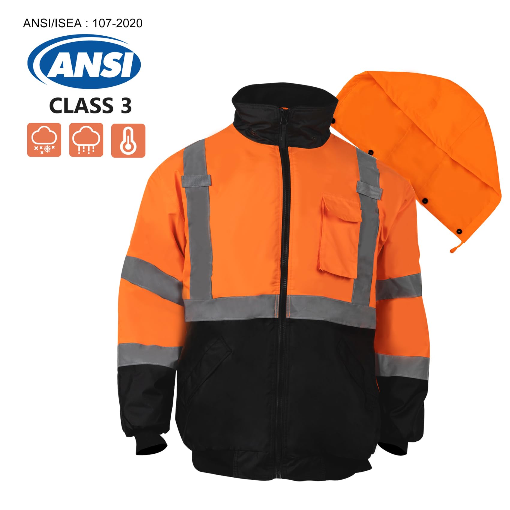 Snapklik.com : VENDACE High Visibility Reflective Safety Jackets For ...
