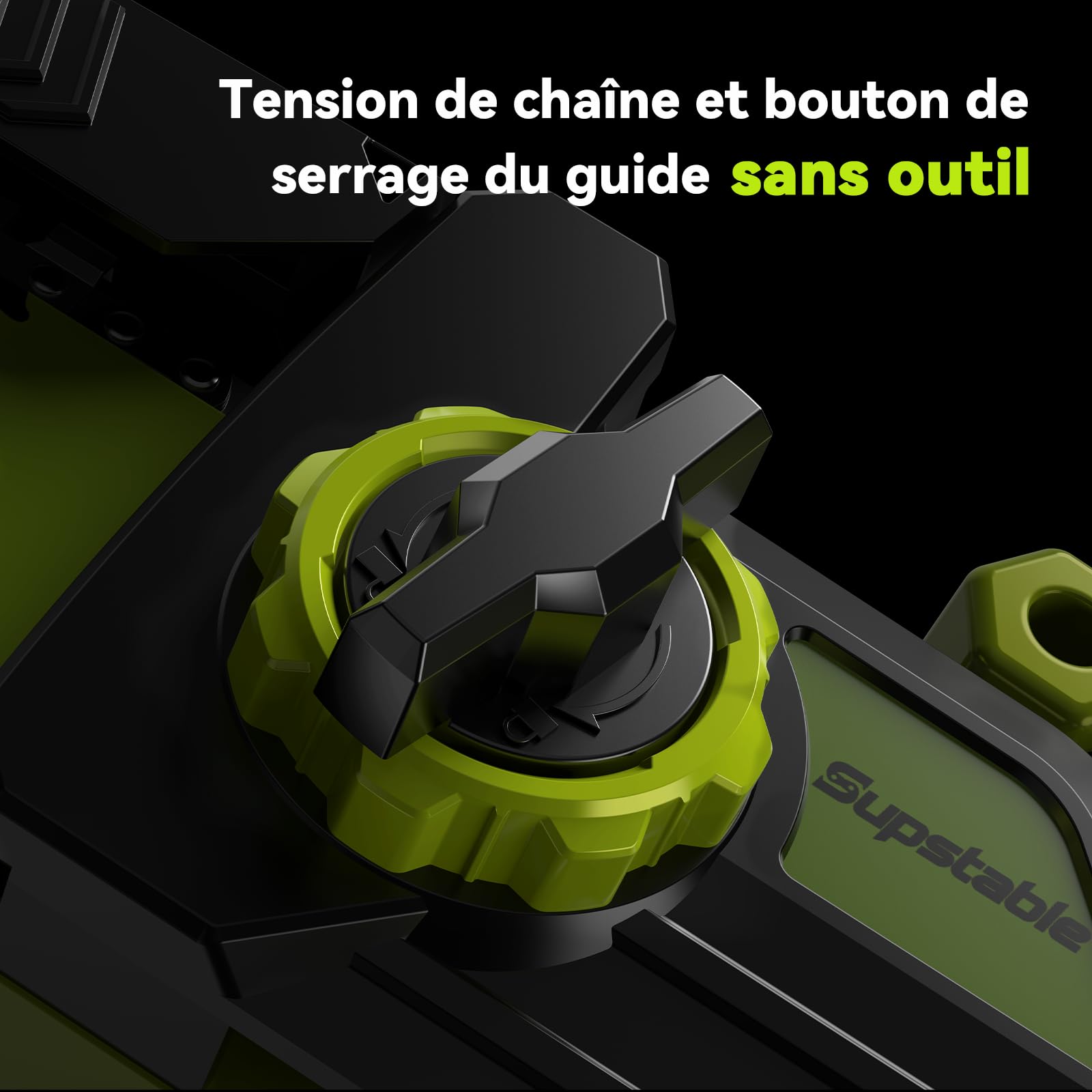 Mini Tronconneuse à Batterie 8000mAh 8 Pouces 6 Pouces Sans Fil 1300W Elagueuse avec Système d'Huile Automatique