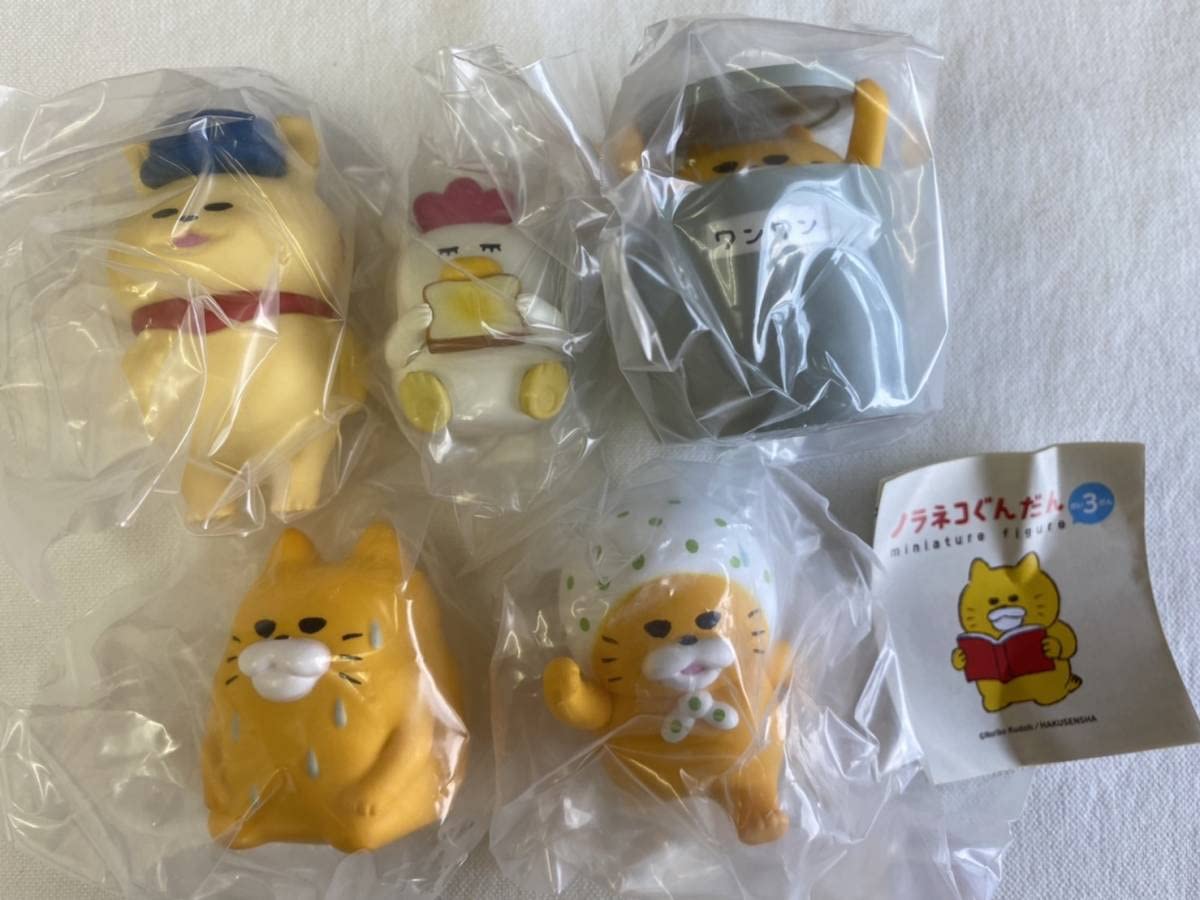 Amazon | ノラネコぐんだん ミニチュア フィギュア だい3だん 全