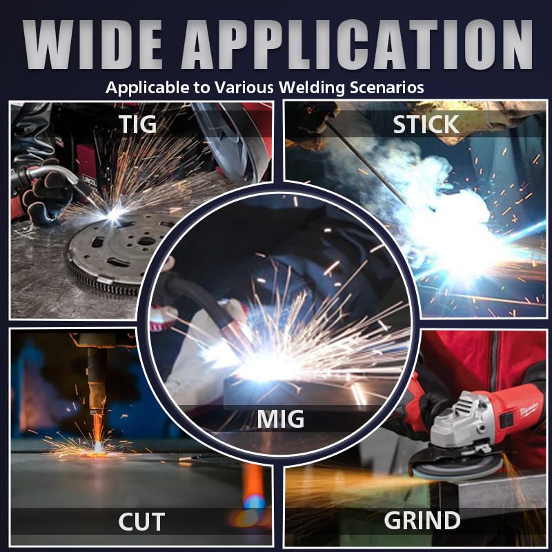 Flip-Up Auto Darkening Welding Full Face Mask