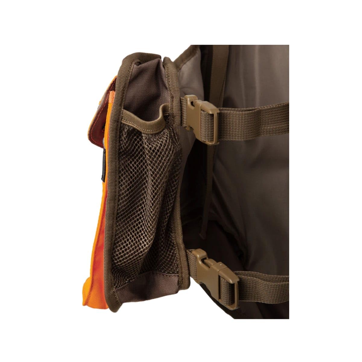 Beretta Outlander - Chaleco duradero resistente al agua con correa de caza para tierras altas con capacidad de carga frontal con bolsa de juego y soporte para bolsa de agua