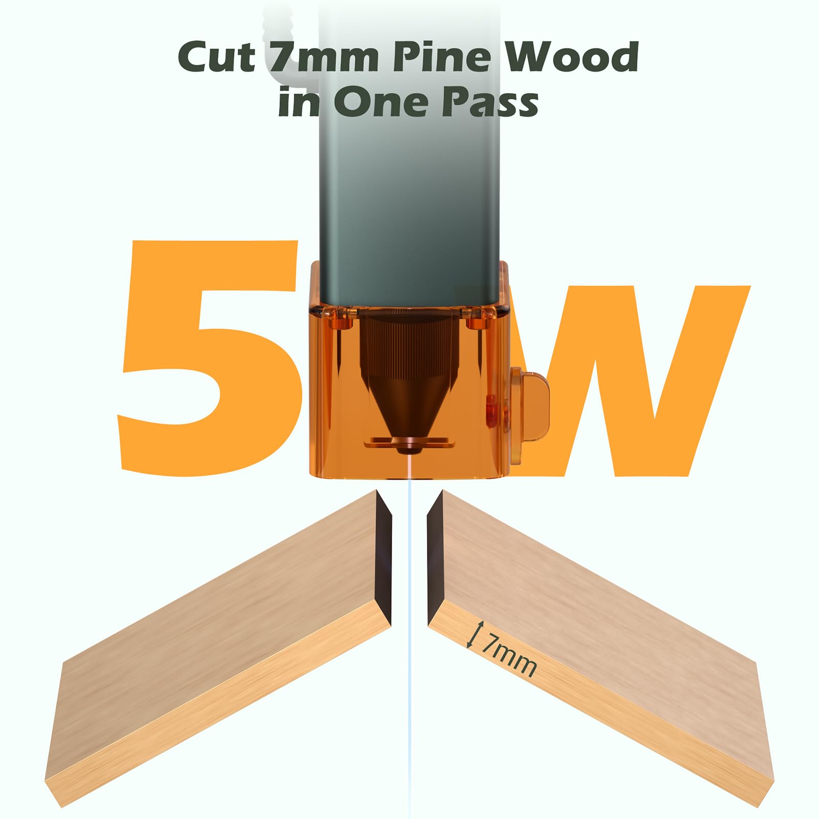 Genmitsu Kortek Graveur Laser 5W+ Capot de protection