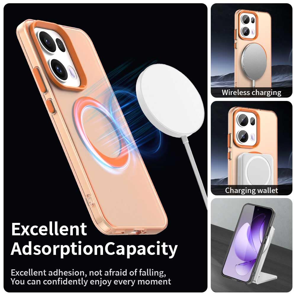 HAOYE Cover per OPPO Reno 13 Pro (Reno13 Pro) 5G - Custodia TPU+PC