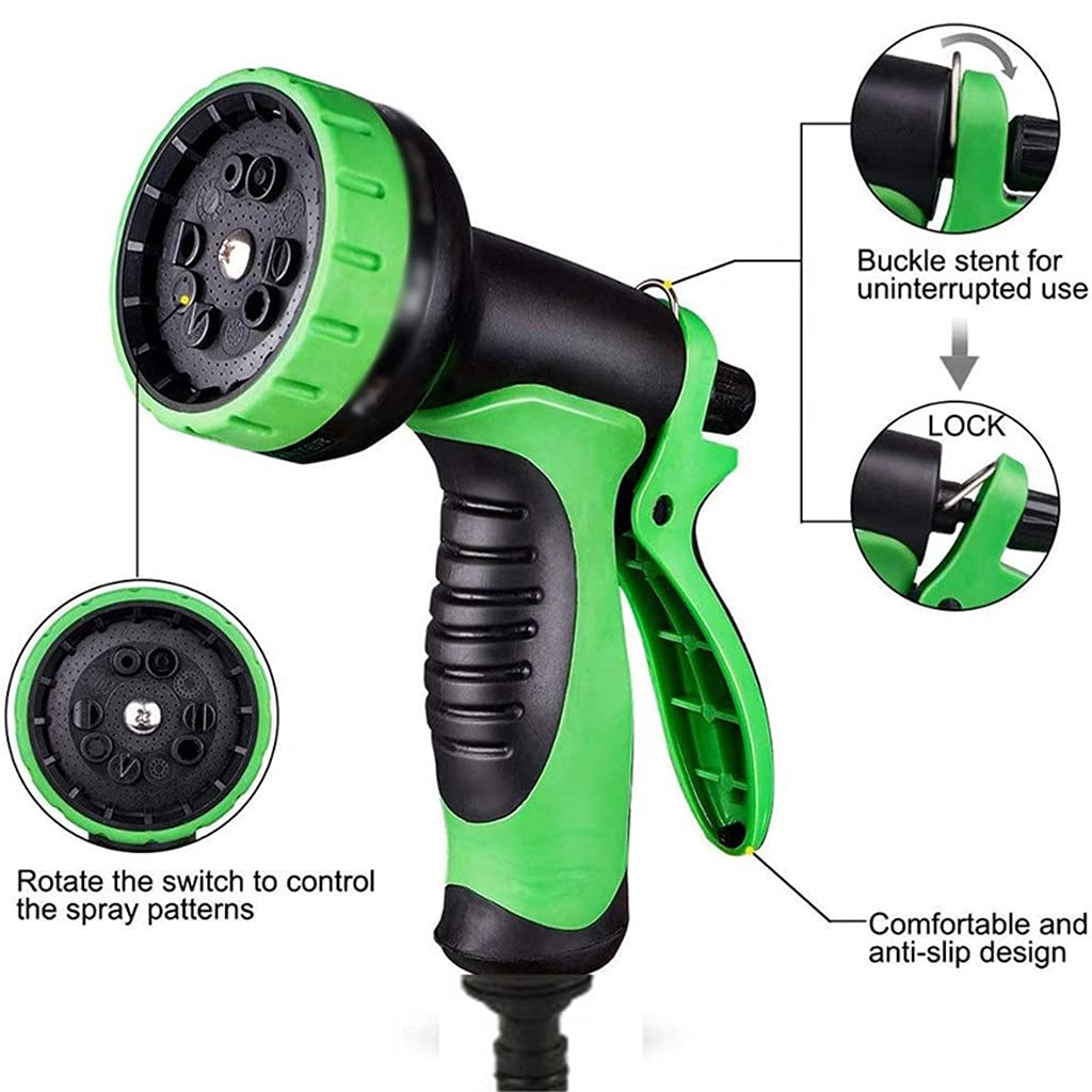Spruzzatore da giardino Pistola ad acqua espandibile Tubi per irrigatori Ugello ad alta pressione Pistola per irrigazione a spruzzo per lavaggio auto Pistola per irrigazione da giardino zhengqiang