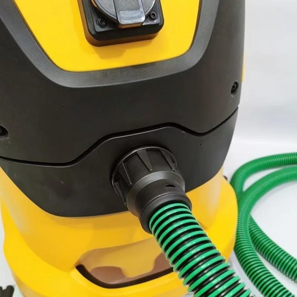 FUBESK Tuyau d'extraction de poussière pour ponceuses électriques et outils électriques, alésage conique réduisant la friction, augmente le flux d'air, manchon à baïonnette à connexion rapide, pour