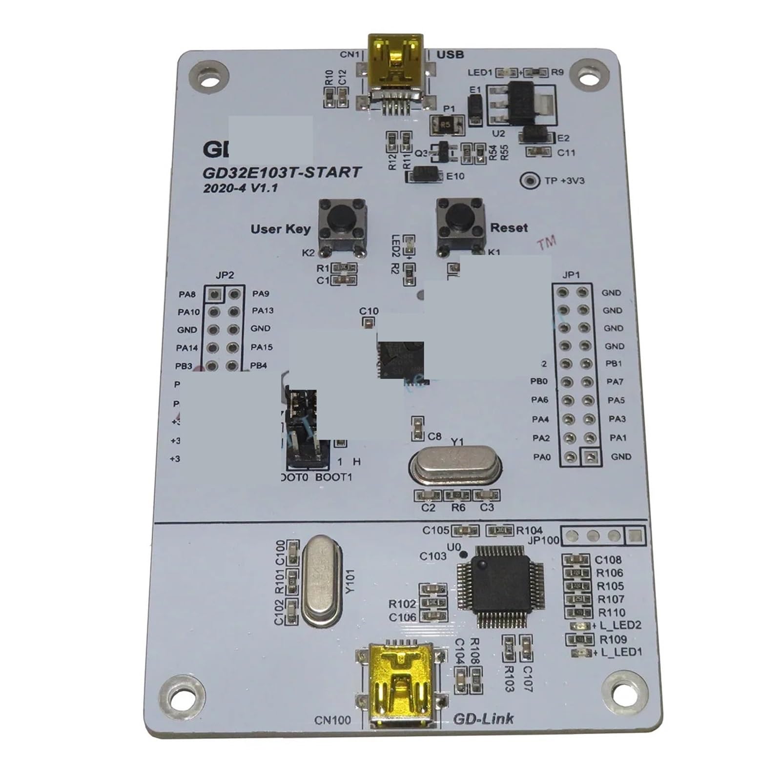 Scheda Didattica Entry-Level GD32E103T-START