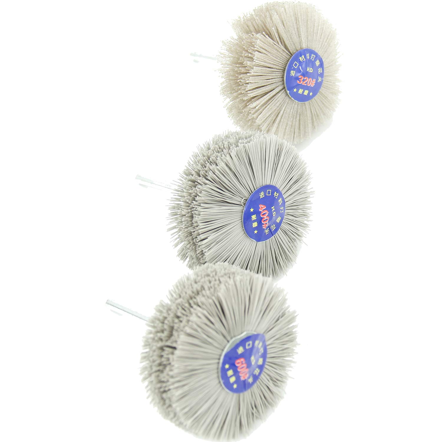Abrasive Nylon Wheel Brush - Woodworking & Metal Prep -4