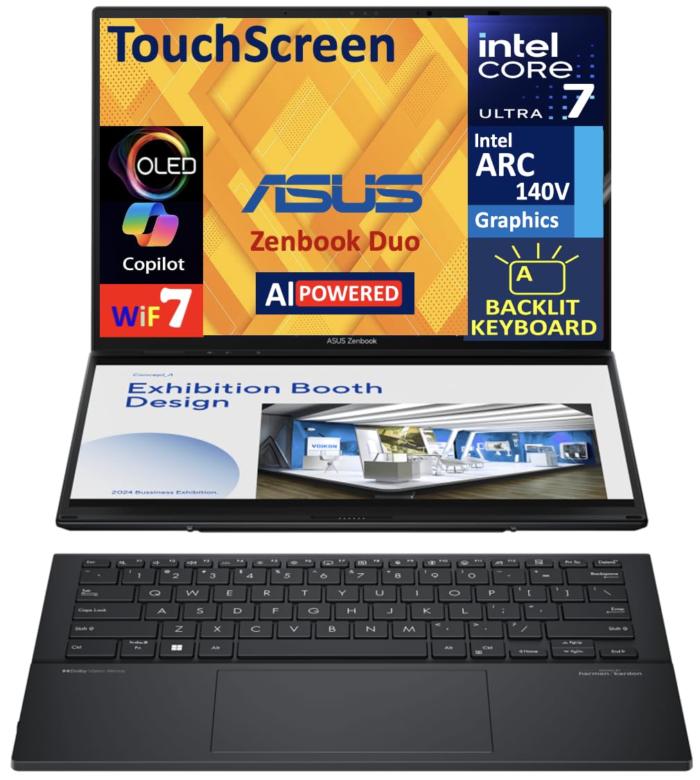 Amazon.com: ASUS Zenbook Duo AI Powered 2-in-1 Laptop 14.0