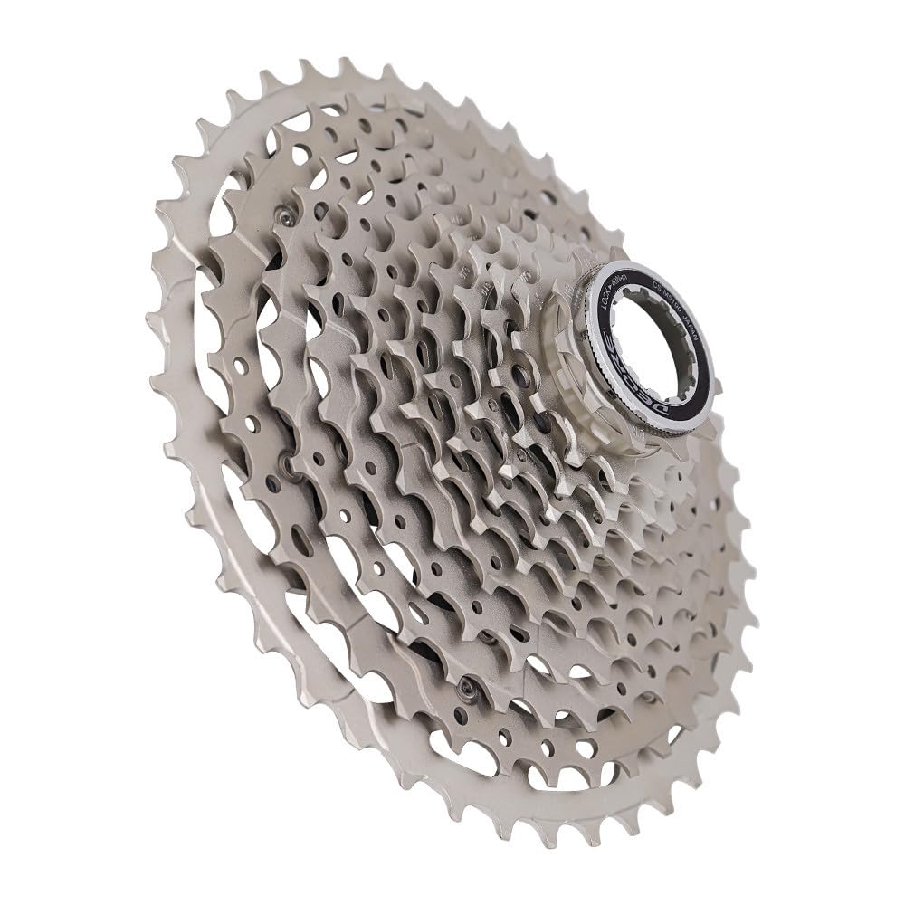 Deore CS-M4100 - Pignone per bicicletta a 10 velocità, 11-42T, 11-46T, compatibile con ruota libera Shimano Mountain