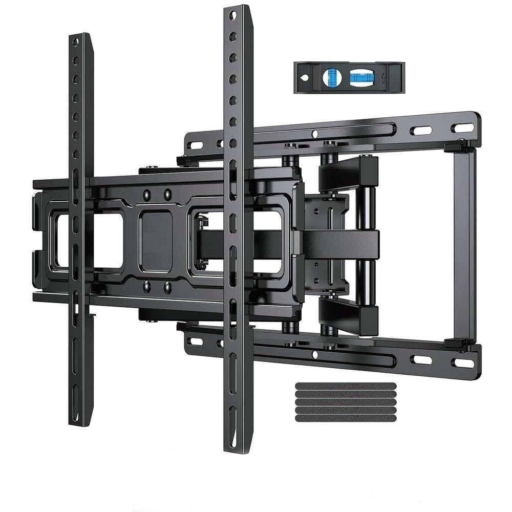 Supporto TV NYSDM Adatto per schermi da 23-65" Fino a 99 libbre con Bracci articolati a Movimento Completo, Estensione, inclinazione, Rotazione, livellamento.