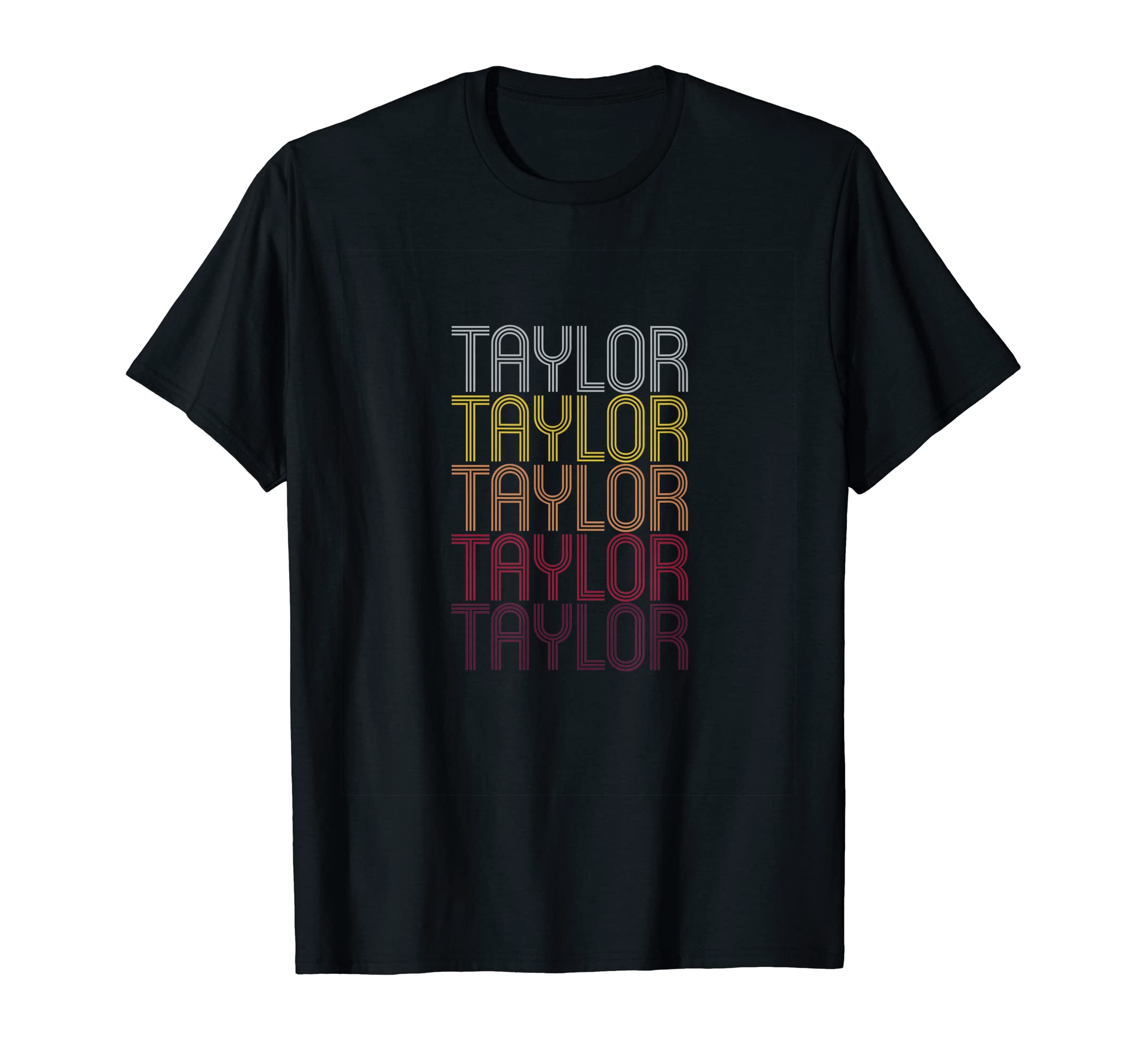 Apparel for Taylor - Birthday ChristmasTaylor Personalized First Name Surname T-Shirt