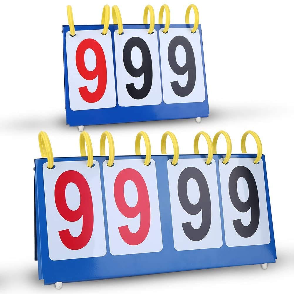 Specyficzne dla konkurencji Przenośna tablica wyników, 3/4 cyfrowa przenośna tablica wyników sportowa Conuter do koszykówki do tenisa stołowego(3-digit)