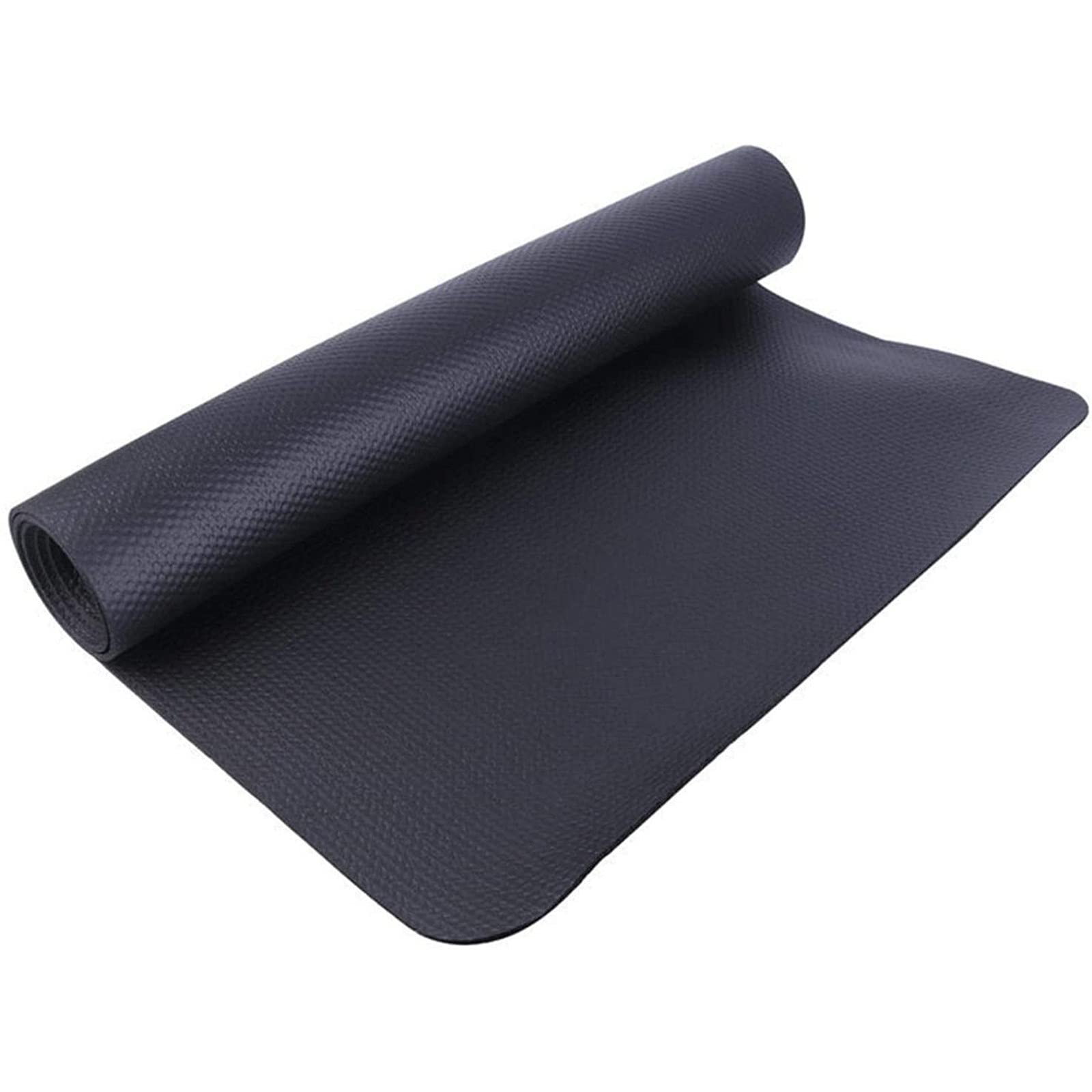 Tappetino Insonorizzante per Tapis Roulant Tappeto Antiscivolo Antivibrazioni Protezione del Pavimento Tappetino Pieghevole per Attrezzi da Allenamento,Biciclette,Ellittica,Yoga, 190×85×0.4cm