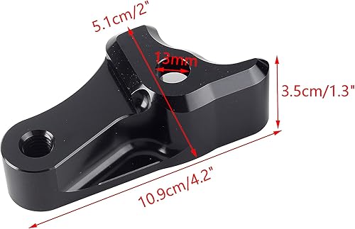 Miniatura 2 de Kit de bloques de bajada negros de 1 pulgada para Harley Touring Road Glide Street Glide Road King Electra Glide Classic Special Custom CVO FLHXS