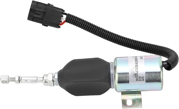Fuel Shut-off Solenoid 1752ES 612600180008 High Performance Stop Valve for 24V DC Engines Brand 5.9L 8.3L