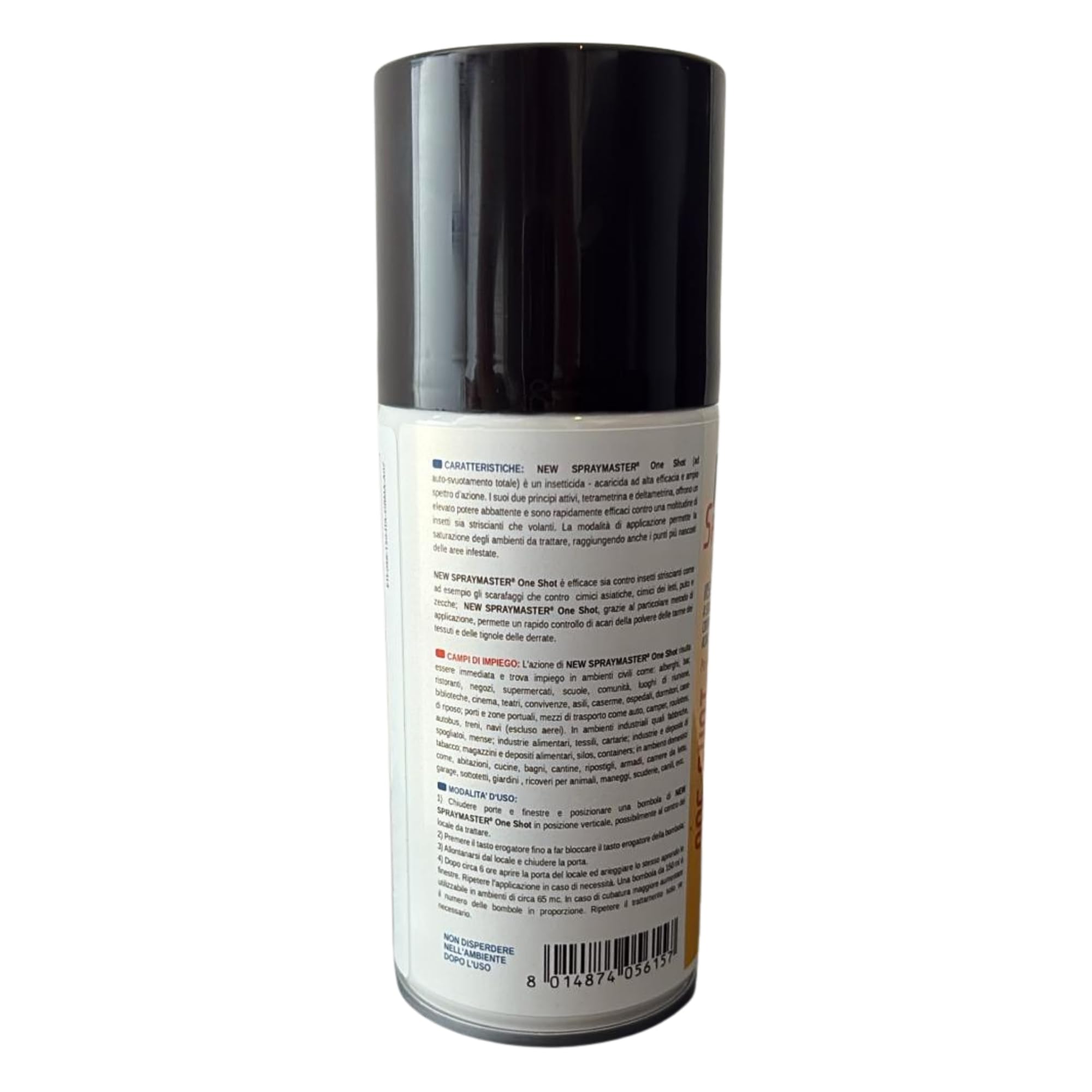 Insetticida One-Shot ORMA New Spraymaster – Aerosol Autosvuotante (6x150ml) Contro Insetti Volanti E Striscianti
