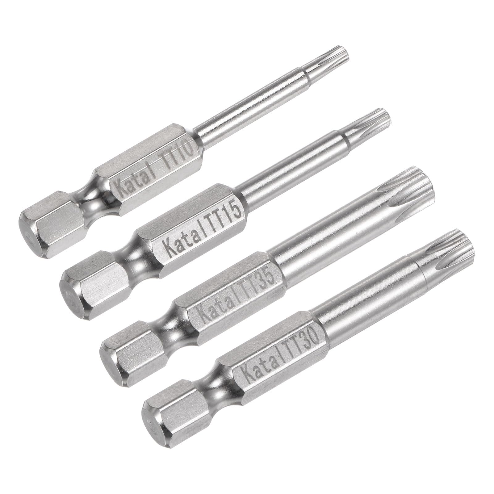 HARFINGTON 7-Punkt Torx Bits Set – TT10 Bis TT35, Magnetisch, S2-Stahl, 6,35 Mm Schaft, 8 Stück