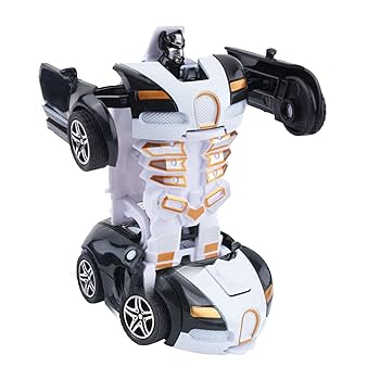 Amazon.co.jp: 変形車のおもちゃ ロボット車のおもちゃ 二重慣性