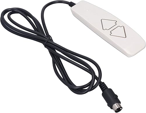 Miniatura 3 de Sillas elevadoras con control remoto, universal, 2 sillas con botones hacia arriba y hacia abajo, control de mano, enchufe redondo de 5 pines para