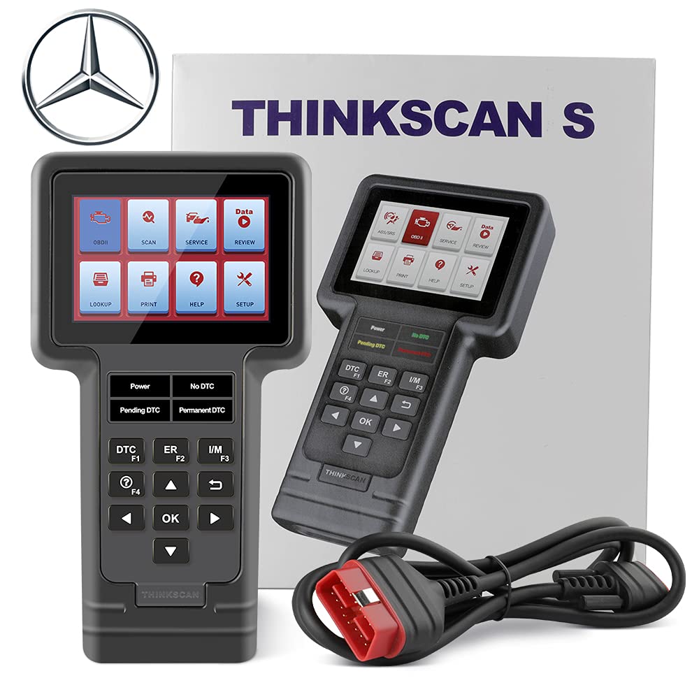 Buy ThinkScan Mercedes OBD2 Scanner All System Diagnostic Tool ...