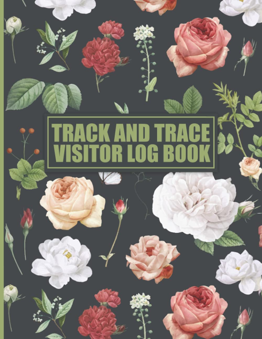 Track And Trace Visitor Log Book: Contact Log / Register | Record Date