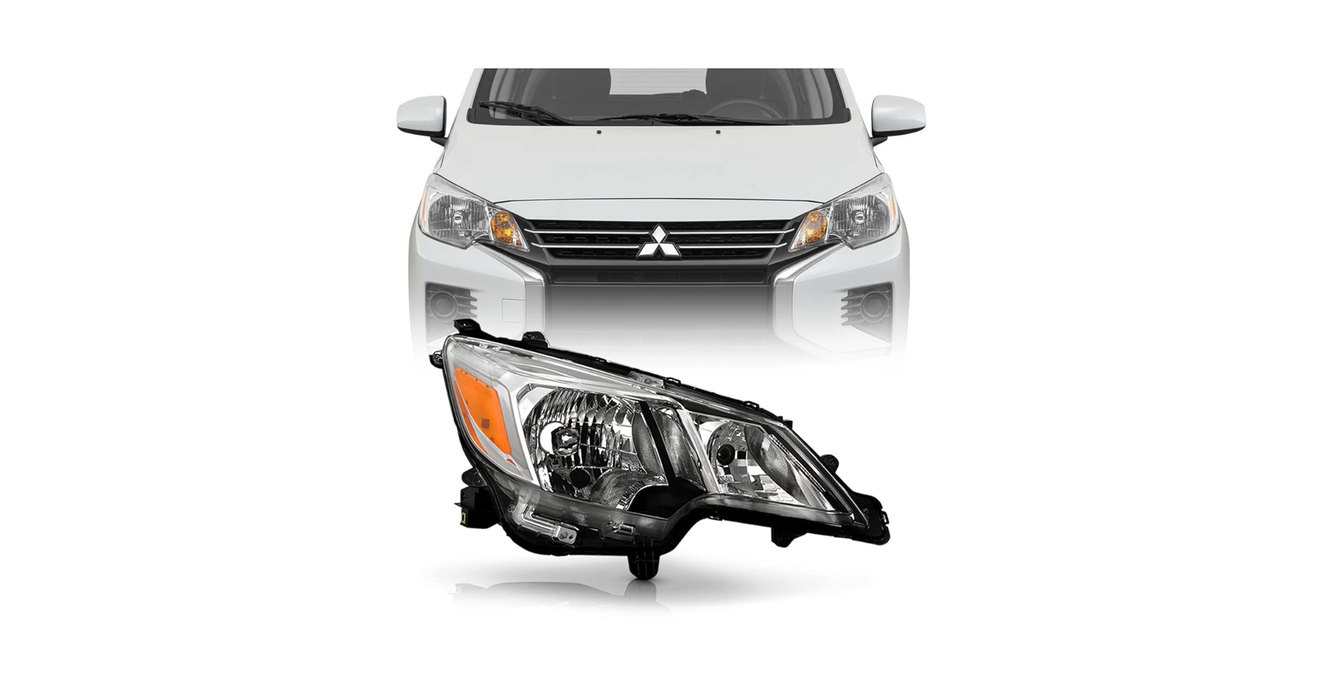 ❦Mirage様❦ 2021-2023 Mitsubishi Mirage G4 Driver Left Side Headlight