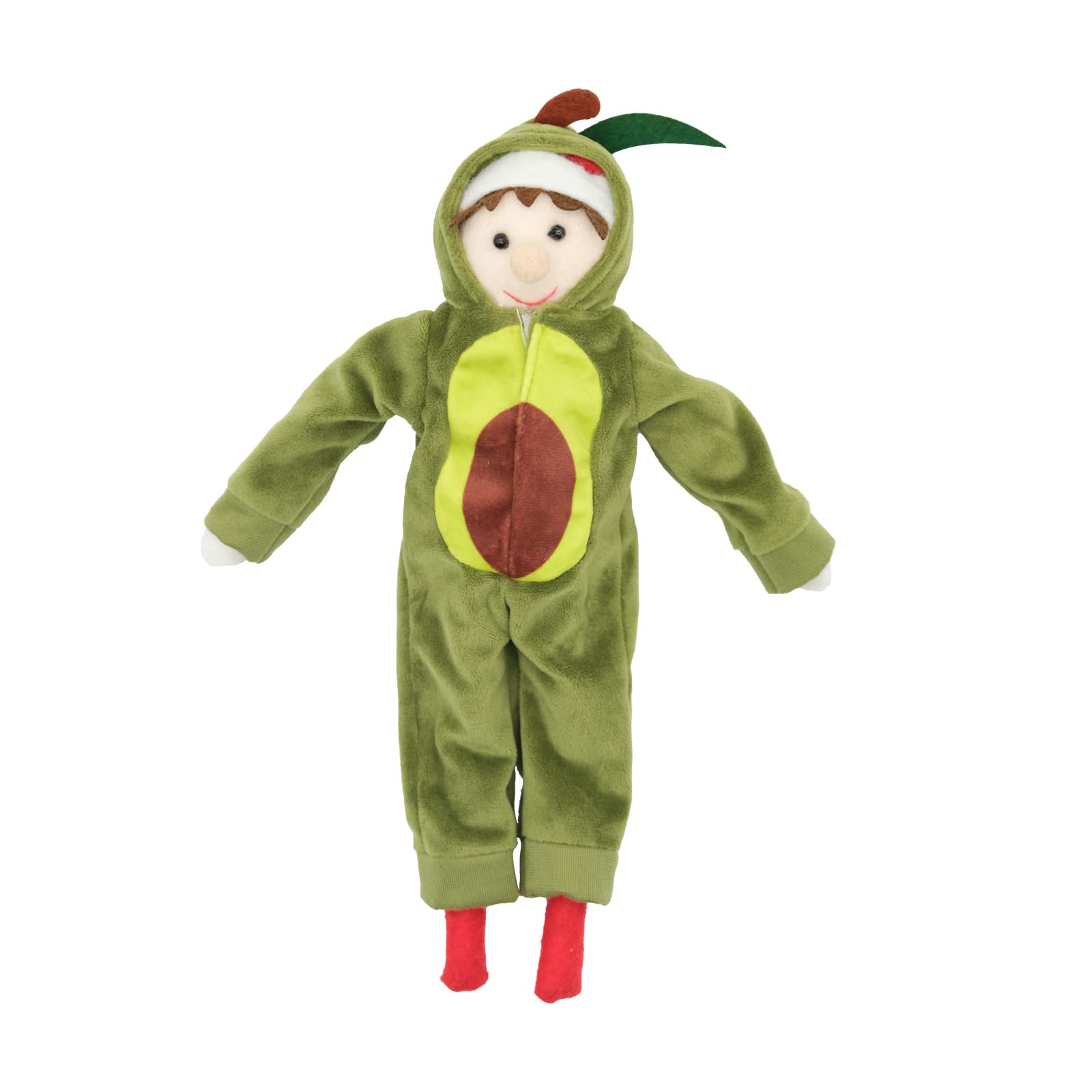 LovelfStory Christmas Elf Doll Accessories Clothes,Avocado Couture Outfits for Boy or Girl Elf Doll, Doll is not Included.