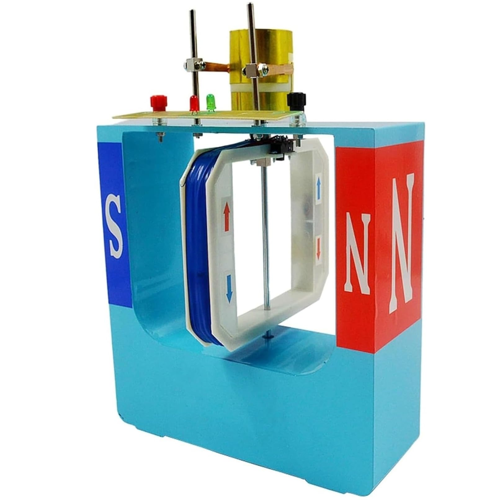 Modello Di Motore E Generatore Cc/Ca, Dimostratore Fai-Da-Te Del Principio Elettromagnetico, Apparato Per Esperimenti Di Fisica Ed Elettromeccanica, Strumento Didattico Per L'Apprendimento Scolastico