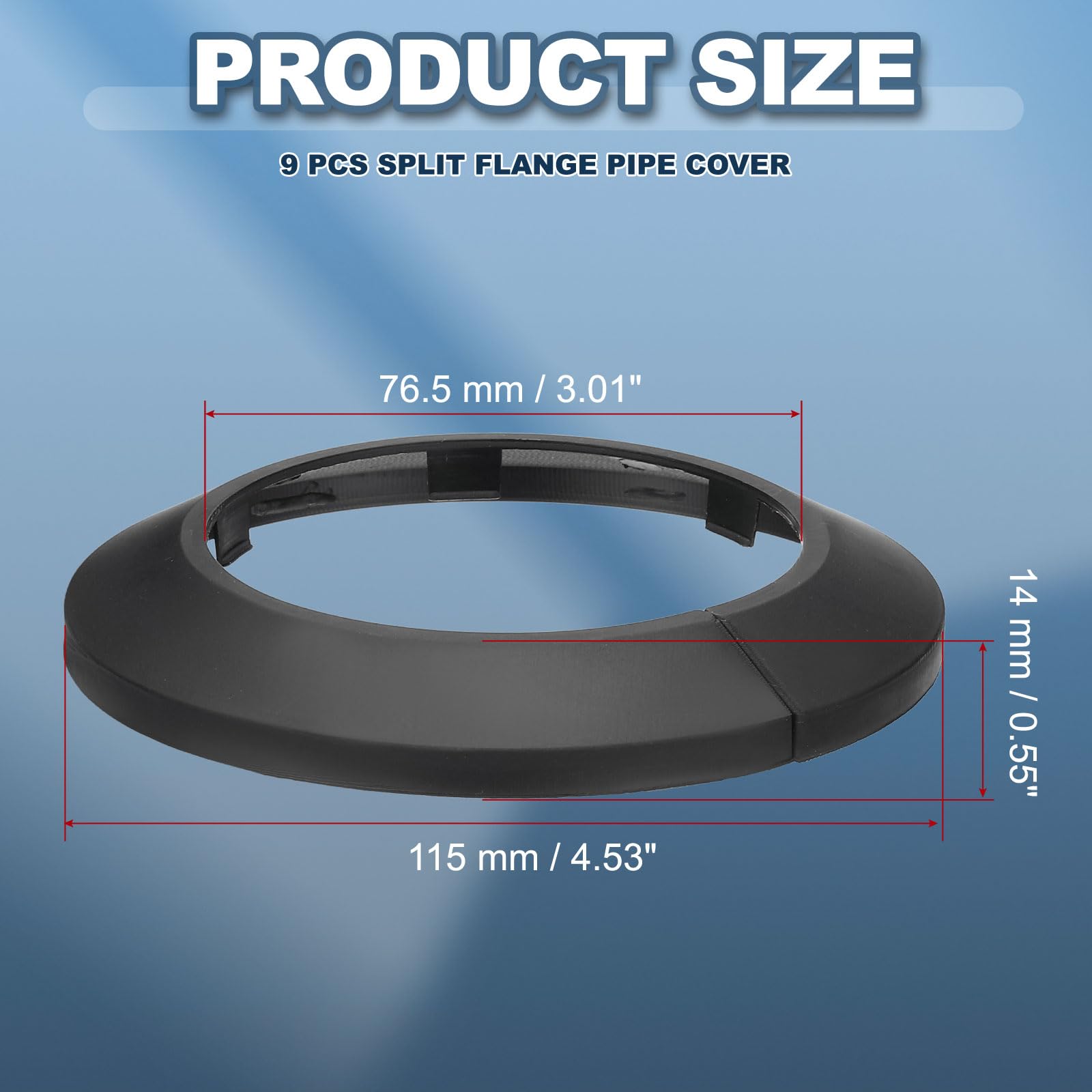 PATIKIL 76.5mm Plumbing Cover Plates - Image 2