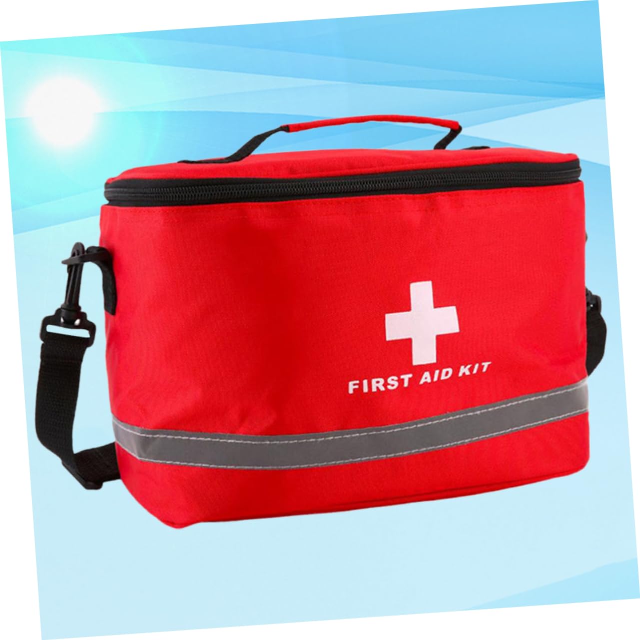 5 Stück Erste Notfalltasche Zylinderform Wasserdichte für Outdoor Aktivitäten für Reisen und Notfälle mit Praktischem Verschluss und Stauraum Zufällige Farbe