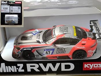 Amazon.co.jp: 京商ミニッツRWDメルセデスAMG GT3 No.47 24H