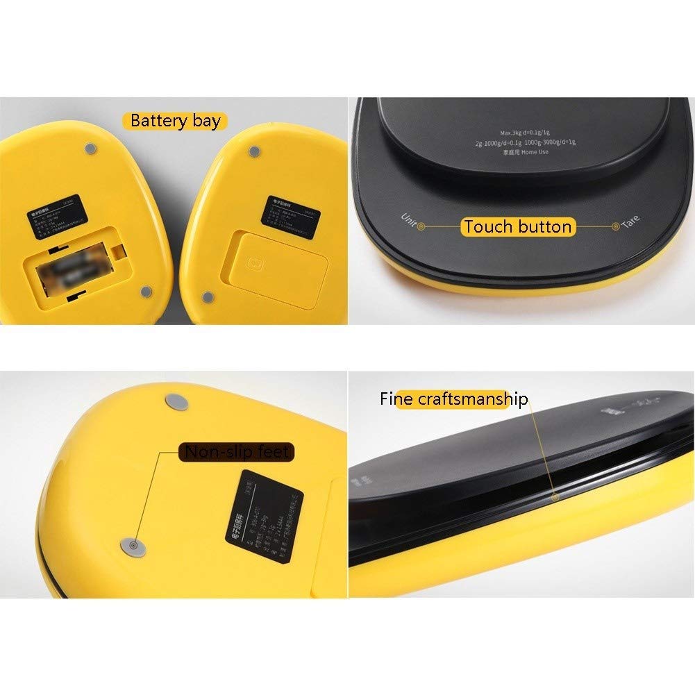 Báscula de Cocina Digital, báscula de precisión para repostería doméstica, báscula de pesaje de Alta precisión