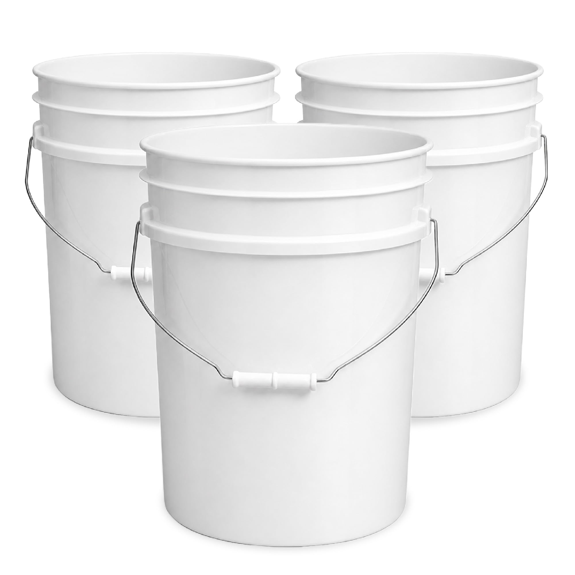 ePackageSupply 5 Gallon Bucket - Food Grade Bucket Lid Not Included, White