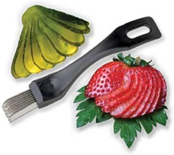 Cherry Queen Pickle Slicer Garnishing Tool Deep Fried