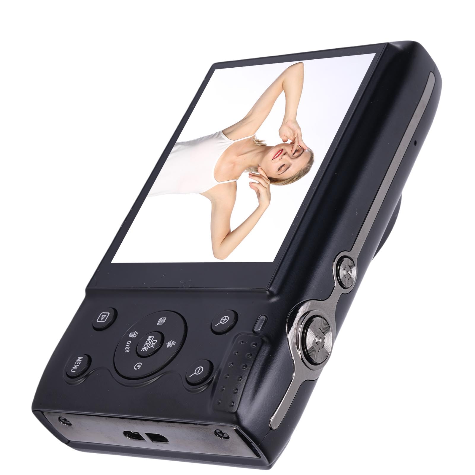 Cámara Digital de 5k 72MP con WiFi, 16x Zoom óptico, 2.8 LCD, 1200 MAh Battery Vlogging Camera para Viajar, Youtube, Soporte de 128 GB (Enfoque Automático, Modo Macro, Cámara