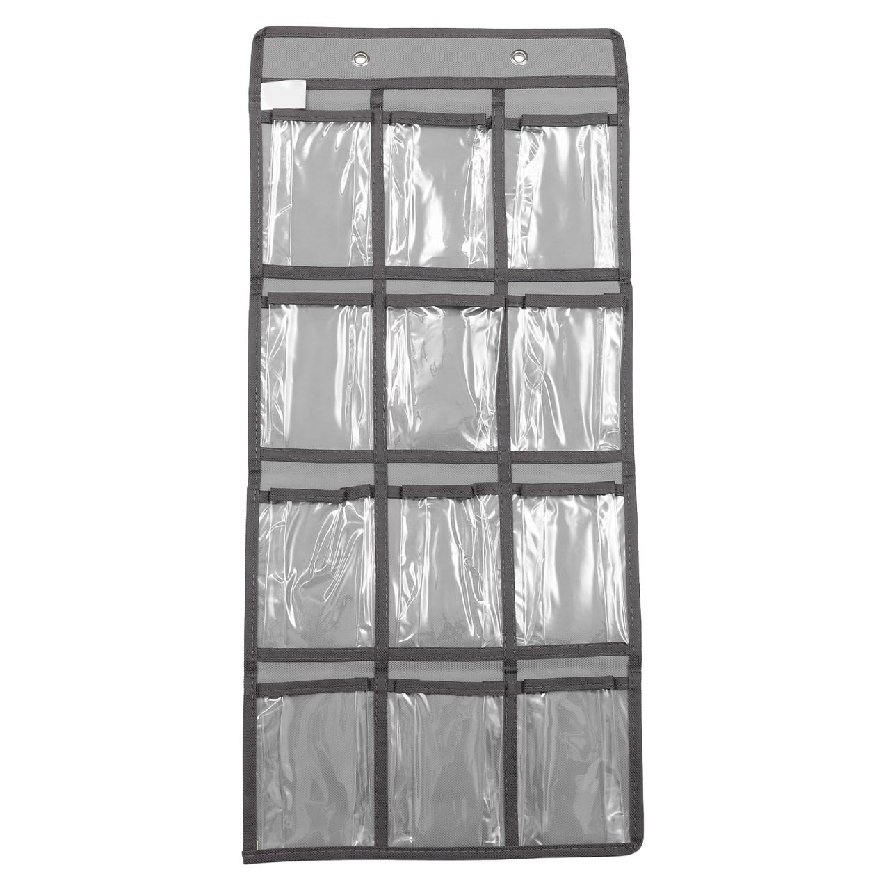 Hemobllo Organisateur Rangement Mural Transparent Pochette Rangement Mural École 12 Poches 65.50 X 31.00 X 0.50 Cm Pour Téléphones Mobiles Calculatrices Bijoux Accessoires Chambre Et Bureau