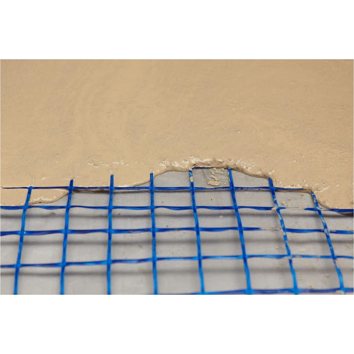 Glasfasergitter für Estrich VERTEX G120 1,1m x 50lfm = 55qm Fußboden Armierungsgewebe