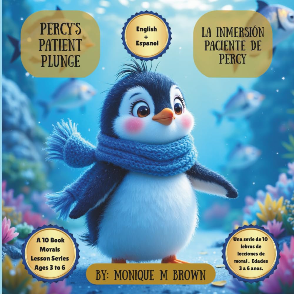Percy’s Patient Plunge / La Aventura Paciente de Percy: Learning Patience and Mindfulness, One Splash at a Time / Aprendiendo Paciencia y Atención Plena, Un Salto a la Vez