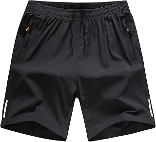 Zannycn Running Shorts Men's Zip Beach Shorts Men's Elegant Shorts Men's Cargo Beige Men's Shorts Underwear Sexy Swimming Shorts Men's Short Cargo Shorts Shorts