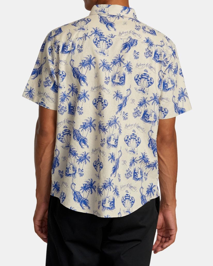 RVCA Chefs Kiss Shirt - Natural