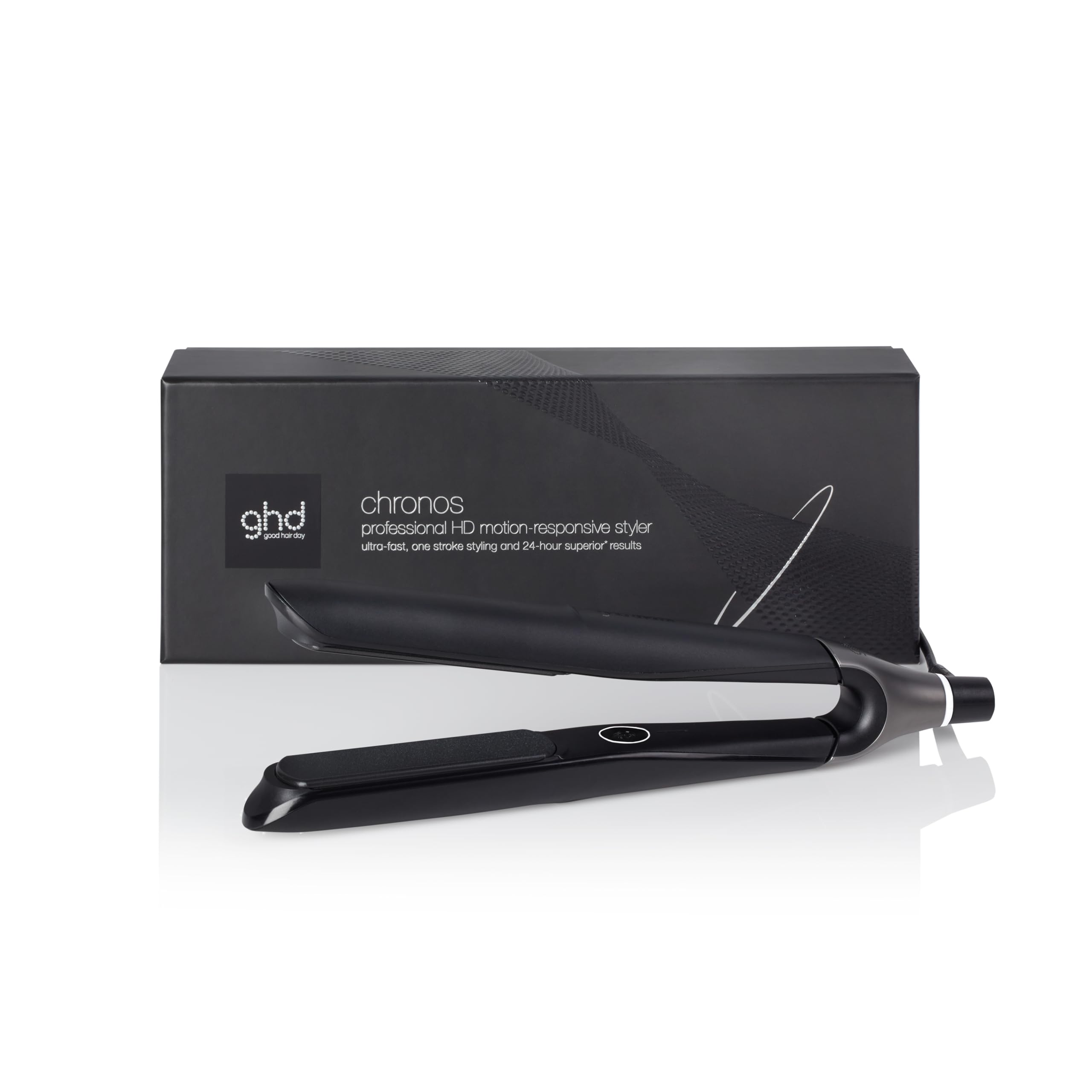 ghd Chronos Styler Black – profesjonalna prostownica z nową technologią HD Motion i optymalną temperaturą stylizacji 185ºC, 3 razy szybciej