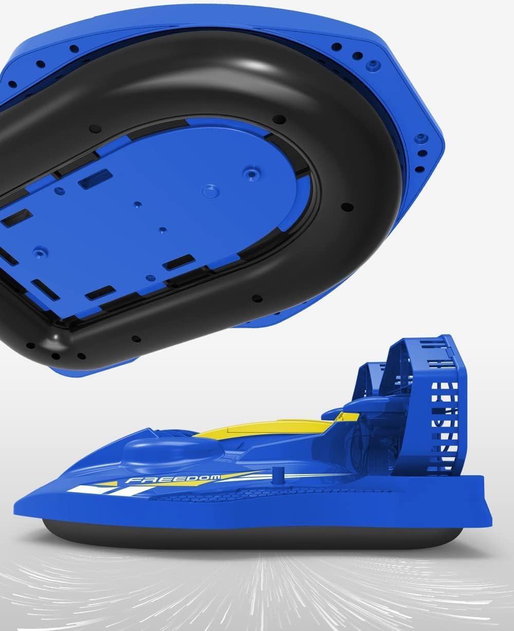 Hovercraft à distance Modèle aéroglisseur Eau Terre Glace Haute Vitesse Jouets