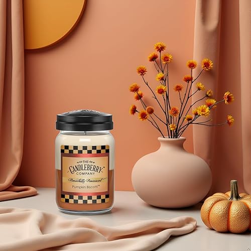 Miniatura 4 de Candleberry Candles  Fragancias fuertes para el hogar  Vertidas a mano en los Estados Unidos  Altamente perfumadas y duraderas  Tarro grande de 26