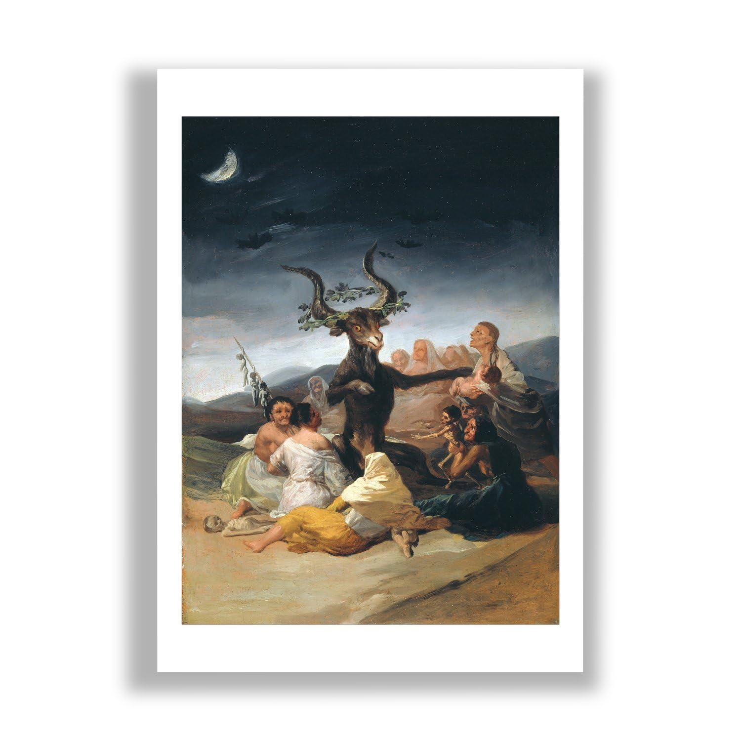 Poster Witches Sabbath de Goya : grand format mat pour éliminer les reflets - 7